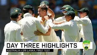 Rampaging Aussies claim massive win | First Domain Test