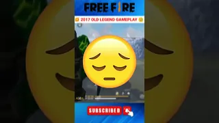 Free Fire 2017 vs 2022 💥😱 | old player uid | #freefire #short