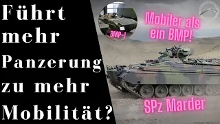 Schutz = Beweglichkeit: Warum der Marder in der Realität mobiler ist als ein BMP