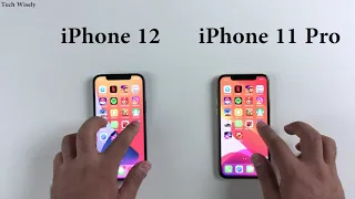 iPhone 12 vs iPhone 11 Pro Speed Test & Size Comparison