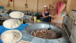 Kabuli Beef Pulao Recipe | Afghan Beef Kabuli Pulao Making Recipe | Pakistani Street Food