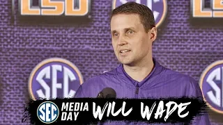 LSU's Will Wade speaks at SEC Basketball Media Day