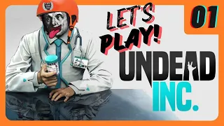 A bioweapon research management game? ¦ Lets play Undead Inc ¦ Ep 1 - Founding Umbrella Corp...