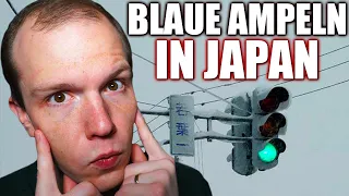 Sind Ampeln in Japan blau? - Warum sagen Japaner blau und nicht grün?
