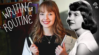 I tried Sylvia Plath's writing routine 🖋️☁️