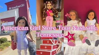 Visiting the American Girl Store in Nashville, Tennessee ! + Haul