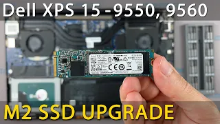 Dell XPS 9550, 9560 Upgrade M2 SSD