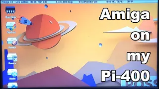 Amiga 400: Running Amiberry on a Pi 400..."PiMIGA Lite Distro" - #AMayGA