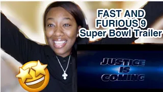 FAST AND FURIOUS 9 SUPER BOWL TRAILER | REACTION