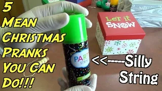 5 Mean Christmas Pranks You Can Do- HOW TO PRANK (Evil Booby Traps) | Nextraker