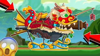 UPDATE! NEW LEGENDARY TANK DRAGON KING! UPGRADE to 100 LEVEL and Evolved - Tank Combat War Battle