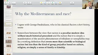 Race and Racism in the Early Modern Period in the Mediterranean Region