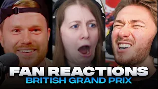 Fans Live Reactions to the 2023 British Grand Prix