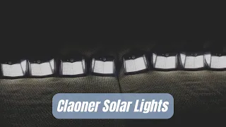 Claoner Solar Lights Outdoor Review | Solar Motion Lights | Solar Wall Lights