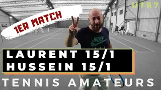 Laurent UTR7.1 (15/1) vs Hussein UTR7.9 (15/1) - A very friendly  Training match