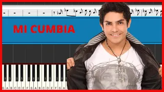 Al Fondo Hay Sitio: Erick Elera - Mi Cumbia | Piano Tutorial | Midi