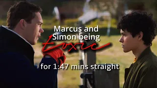 Marcus and Simon being toxic for 1:47 min straight | Young Royals