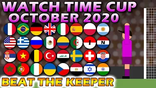 Beat The Keeper Watch Time Cup October 2020