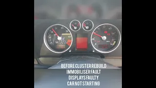 Audi tt mk1 Instrument cluster Fault- solution