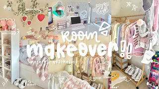 cozy room makeover ☁️🌿 [ikea, aliexpress haul, building + decorating]