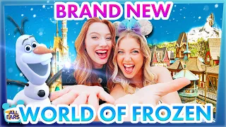 INSIDE Disney's NEW Frozen Land in Hong Kong Disneyland!