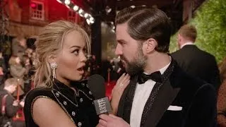 Rita Ora | Red Carpet Interview | British Fashion Awards 2015