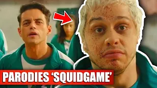 Rami Malek and Pete Davidson PARODIES ‘Squid Game’ on SNL