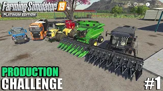 Welcome to my New Farm | Production Challenge | Farming Simulator 19 | #1