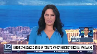 Εντοπίστηκε σώος ο ένας εκ των δύο αγνοούμενων στη Χαλκιδική | 10/07/2022 | ΕΡΤ