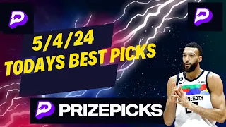 PRIZEPICKS NBA SATURDAY- 5/4/24 FREE PICKS!! - BEST PLAYER PROPS - BEST NBA BETS