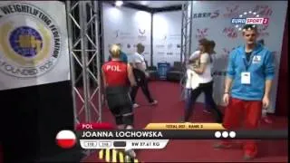 LOCHOWSKA Joanna 2j 115 kg cat. 58 World Weightlifting Championship 2013