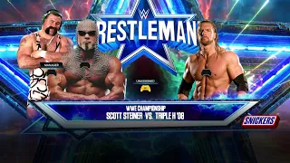 Triple H vs Scott Steiner | WWE Championship