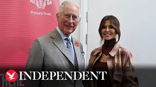 Prince Charles meets Cheryl at joint charity event in Newcastle