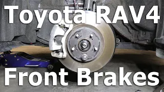 Toyota RAV4 (2019-2024): How To Replace Front Brake Pads And Rotors In The New Toyota RAV4?