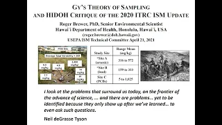 ITRC ISM Update Critique (RBrewer April 2021)