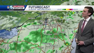 Video: Shower chances continue next couple days (05-14-24)