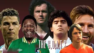 Greatest players to ever play football #Messi #ronaldo  #Pelé #maradona  #cruyff  #zidane