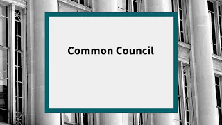 Common Council: Meeting of July 14, 2020