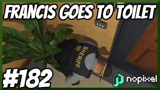 Francis Goes To Toilet, Cornwood Goes OOC - NoPixel 3.0 Highlights #182 - Best Of GTA 5 RP