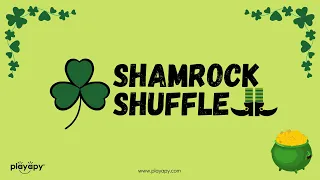 SHAMROCK SHUFFLE ☘️ | St. Patrick's Day Zoom Game & Dance / Brain Break For Kids | Leprechaun