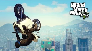 GTA Online: Infinite Bike Glide/Flying - Epic Bike Trick in Stunt Races! (GTA 5 Cunning Stunts)