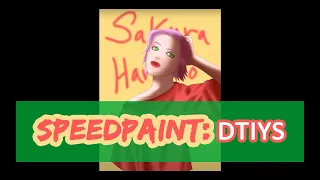 [SPEEDPAINT] Sakura Haruno - DTIYS