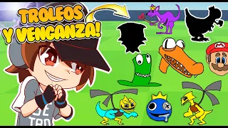 😱MONSTRUOS SECRETOS! Reto de Dibujo! Rainbow friends y Garten of Banban Roblox! El Show de BYN!