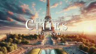 10 Most Beautiful Cities to Visit in Europe 2024 - 4K Travel Guide