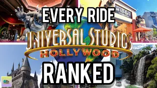 2023 UPDATE - EVERY Ride Ranked at Universal Studios Hollywood WITH Mario Kart!