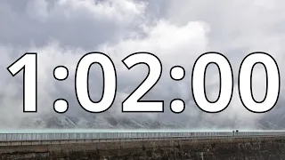 1 Hour 2 Minutes Countdown Timer With Alarm Sound At the End (Simple Beep)