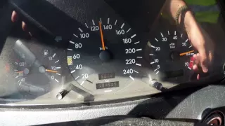 Mercedes-Benz C180 w202 0-160 km/h