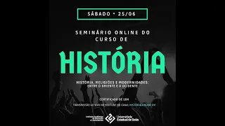 Seminário Online de História da UEG - Evento 1