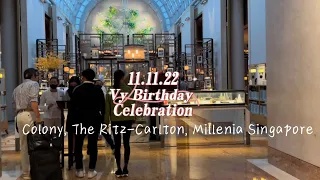Colony @ The Ritz-Carlton, Millenia Singapore [ 11.11.2022] Best Buffet Dinner in Singapore
