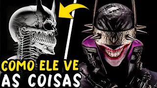 ANATOMIA DO BATMAN QUE RI EXPLICADA - Ele é cego? Mistério sombrio por trás da sua Viseira